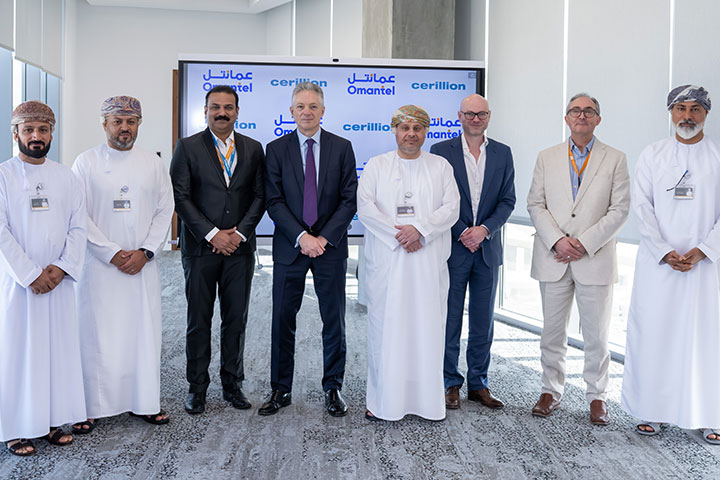 Photo from Omantel signing ceremony